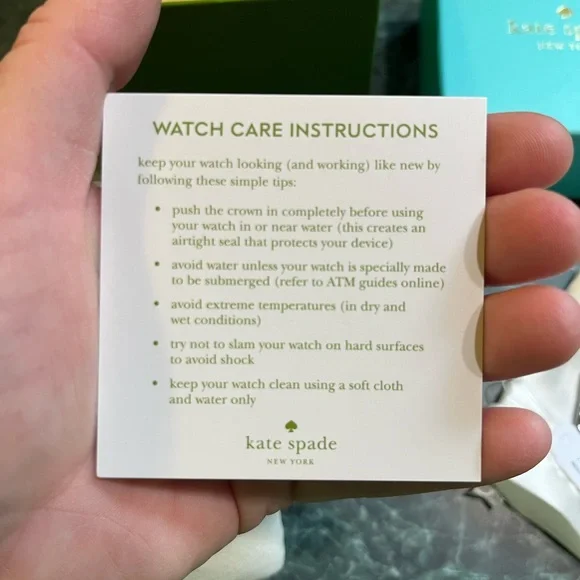 NWT Kate Spade Silver Stainless Steel Watch - Picture 4 of 9